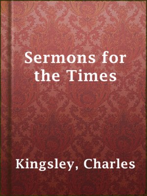 cover image of Sermons for the Times